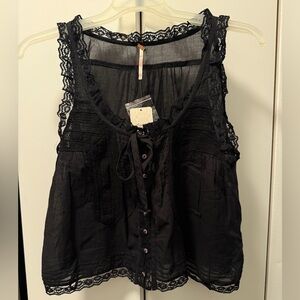 Free People Lace Women's Top NWT